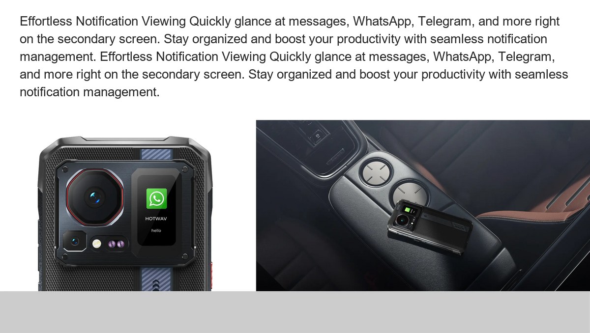 HOTWAV Cyber 16 Pro rugged phones feature illustration 25