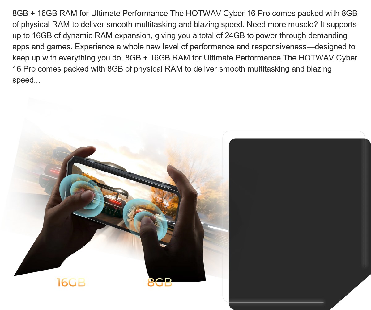 HOTWAV Cyber 16 Pro rugged phones feature illustration 31