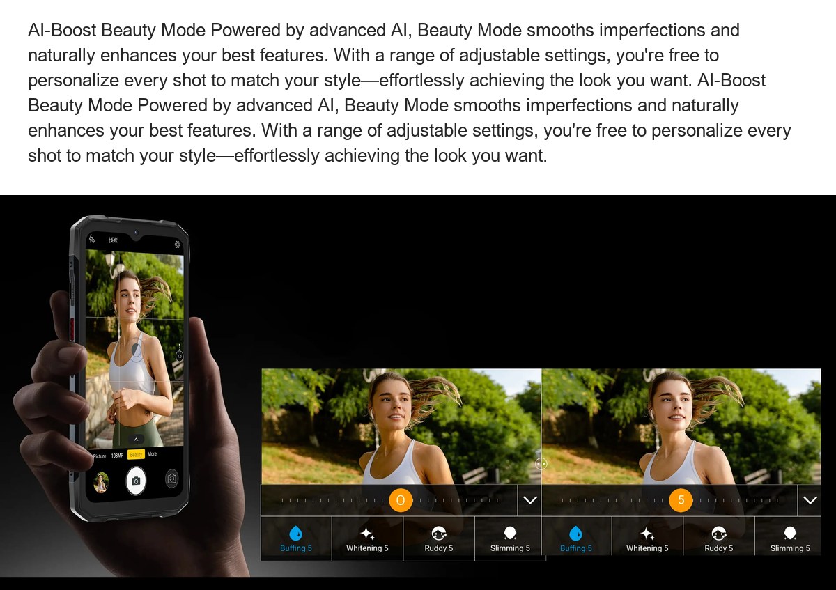 AI-Boost Night Mode HOTWAV has collaborated with PixSmart and incorporated their Super Night algorithm for Cyber 16 Pro, which dyn - view 51