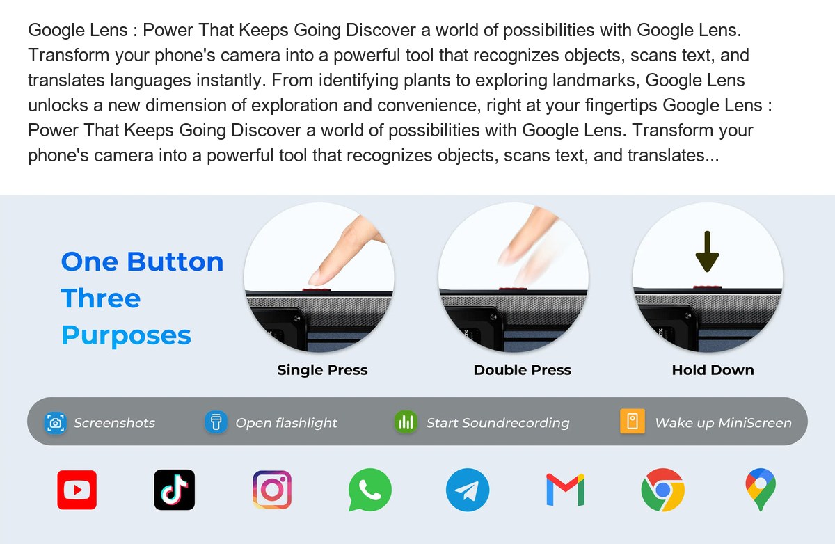 Google Lens : Power That Keeps Going Discover a world of possibilities with Google Lens. Transform your phone's camera into a powe - view 71