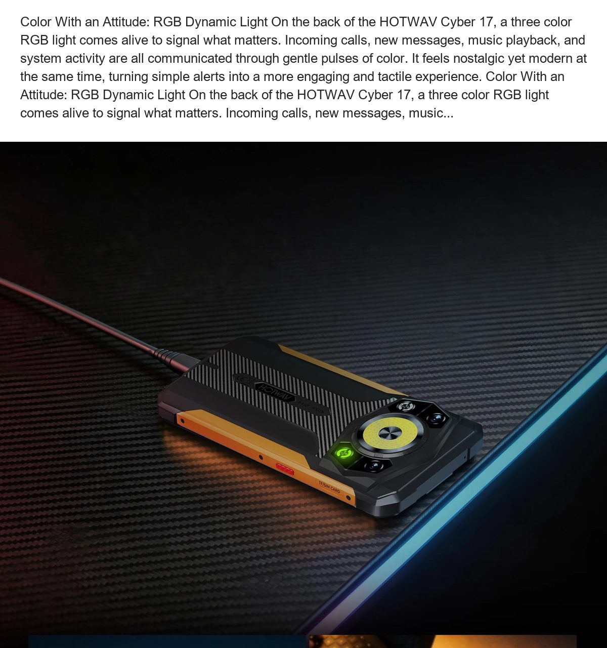 HOTWAV Cyber 17 rugged phones feature illustration 25