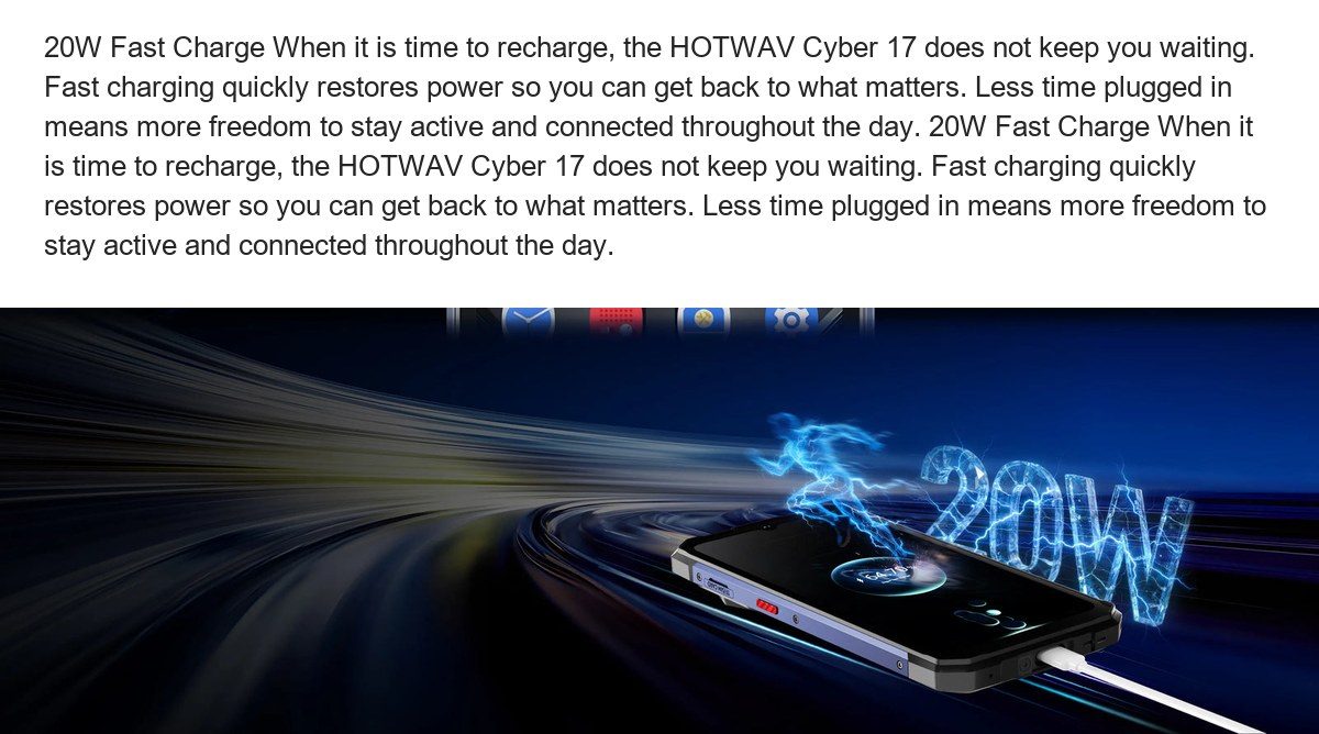 Energy That Comes Alive: Cyber Island The HOTWAV Cyber 17 transforms everyday alerts into a living visual experience. Notification - view 38
