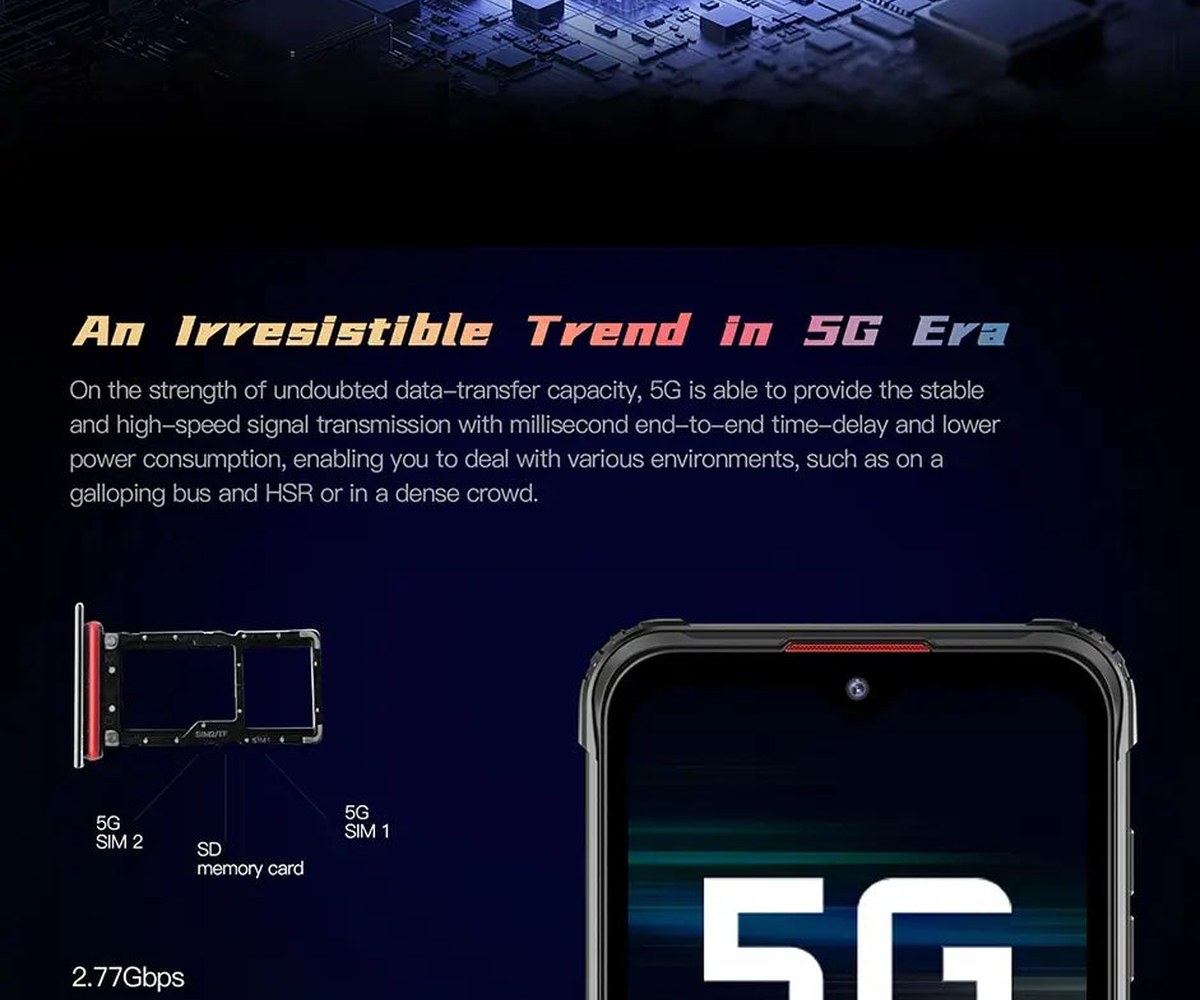 HOTWAV Cyber 7 rugged phones feature illustration 4