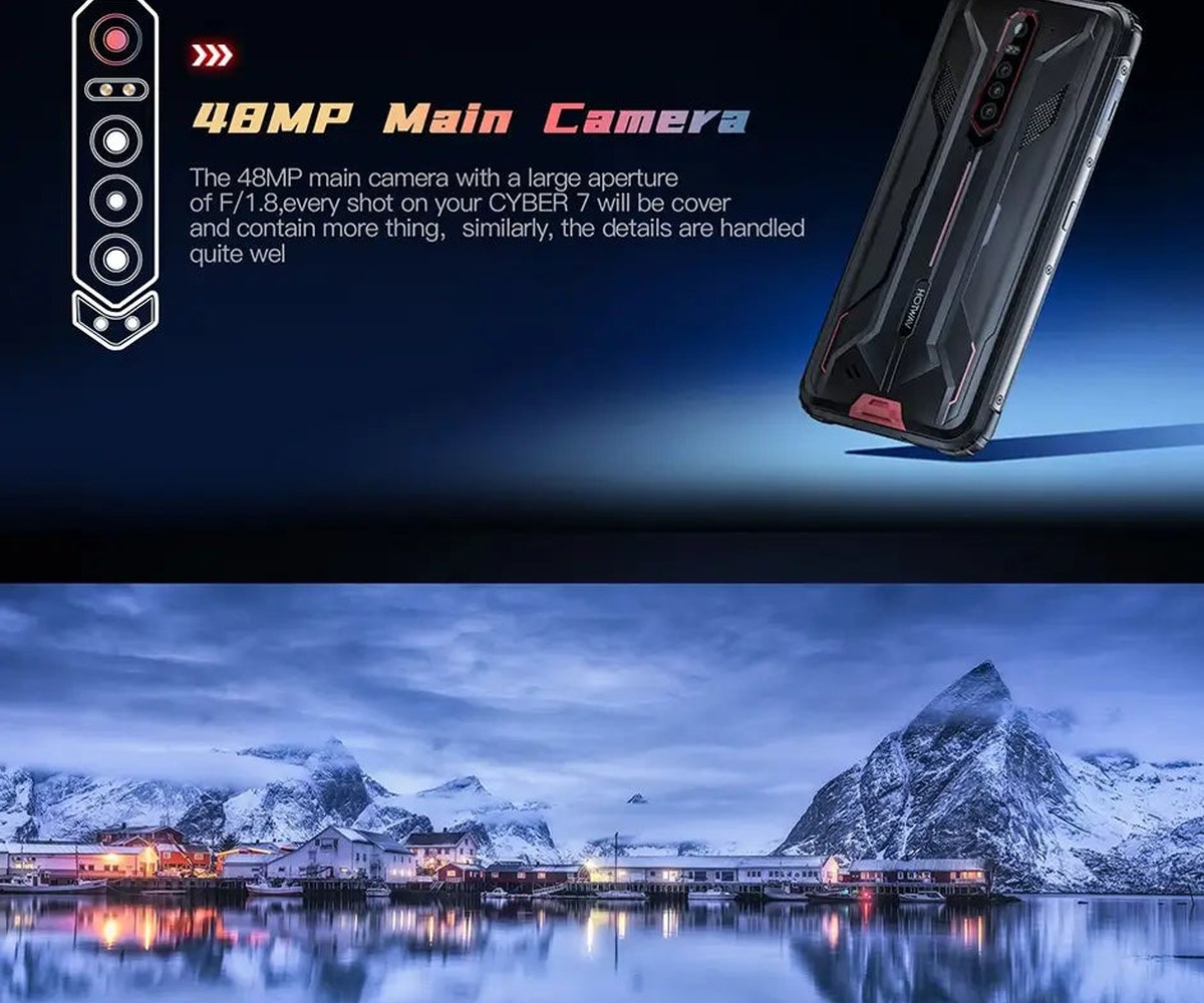HOTWAV Cyber 7 rugged phones feature illustration 16