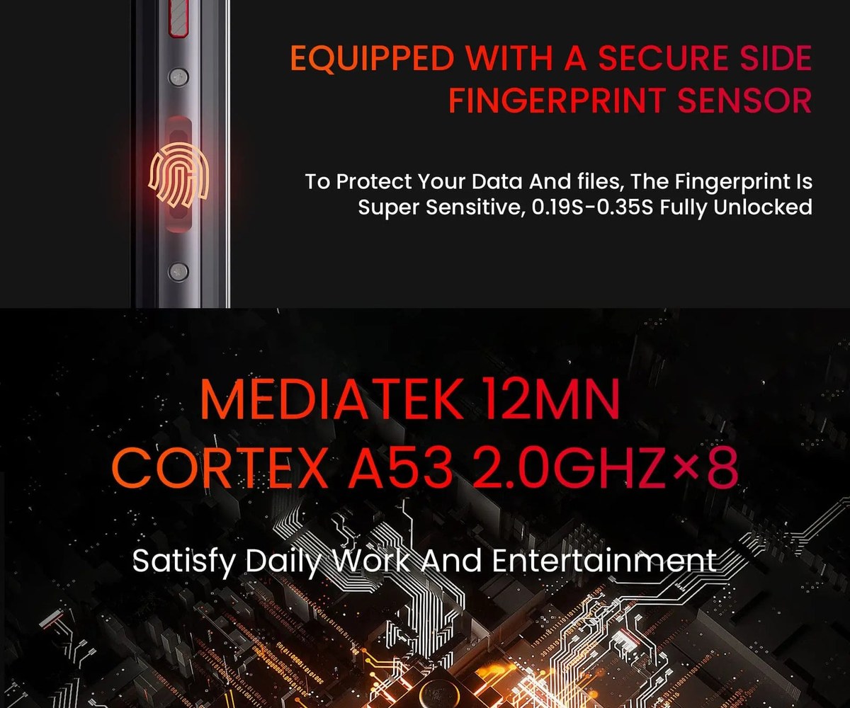 HOTWAV Cyber 8 rugged phones feature illustration 10
