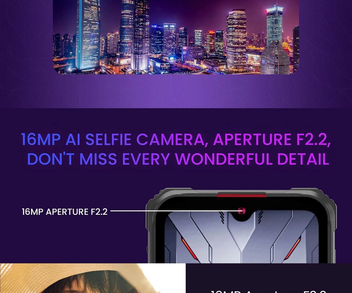 HOTWAV Cyber 9 Pro rugged phones feature illustration 10