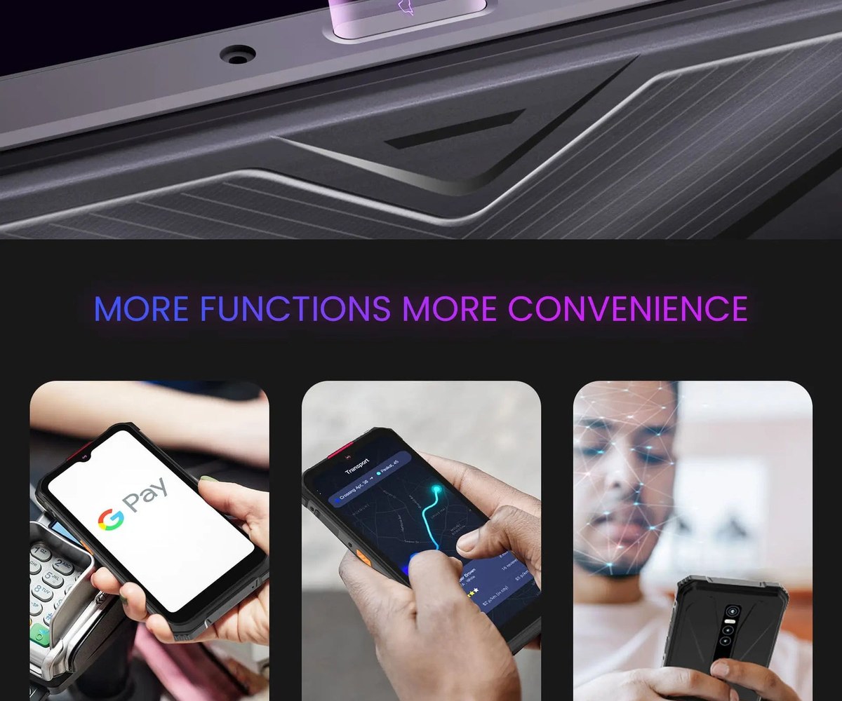 HOTWAV Cyber 9 Pro rugged phones feature illustration 16