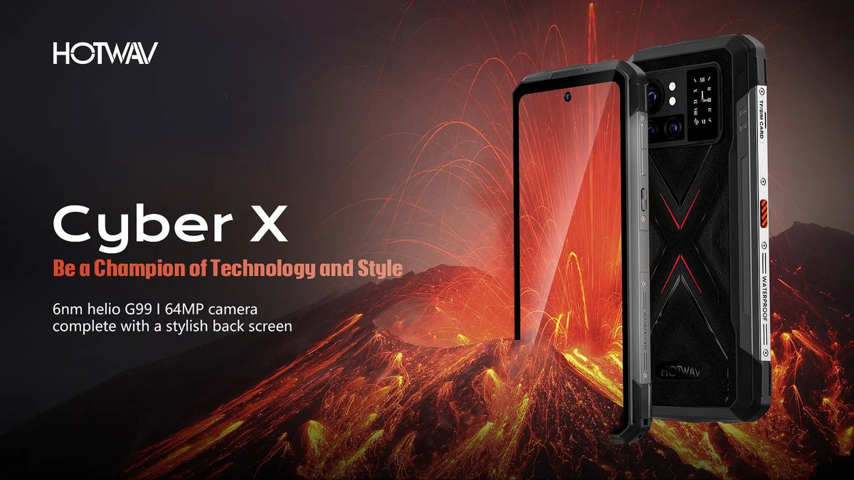 HOTWAV Cyber X rugged phones feature illustration 1