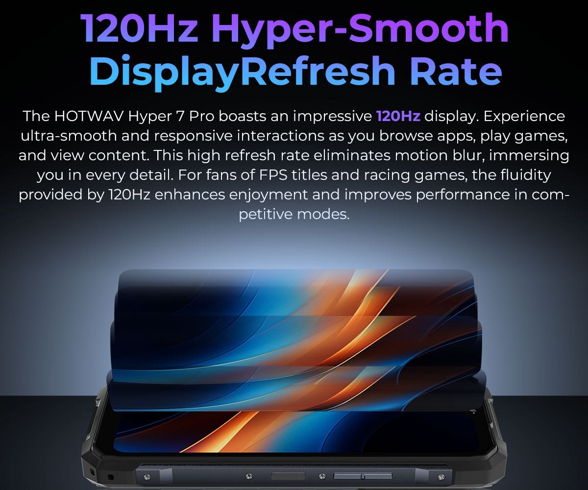 HOTWAV Hyper 7 Pro rugged phones feature illustration 79