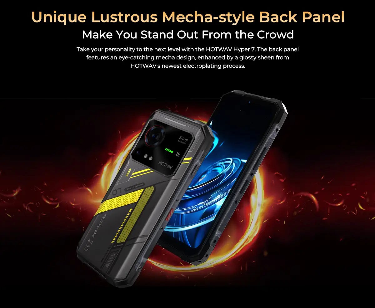 HOTWAV Hyper 7 rugged phones feature illustration 13