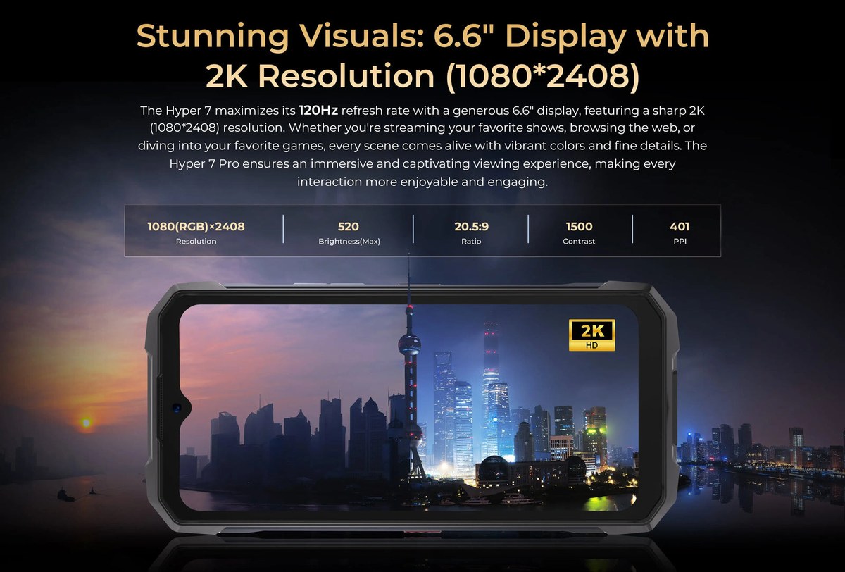 HOTWAV Hyper 7 rugged phones feature illustration 70