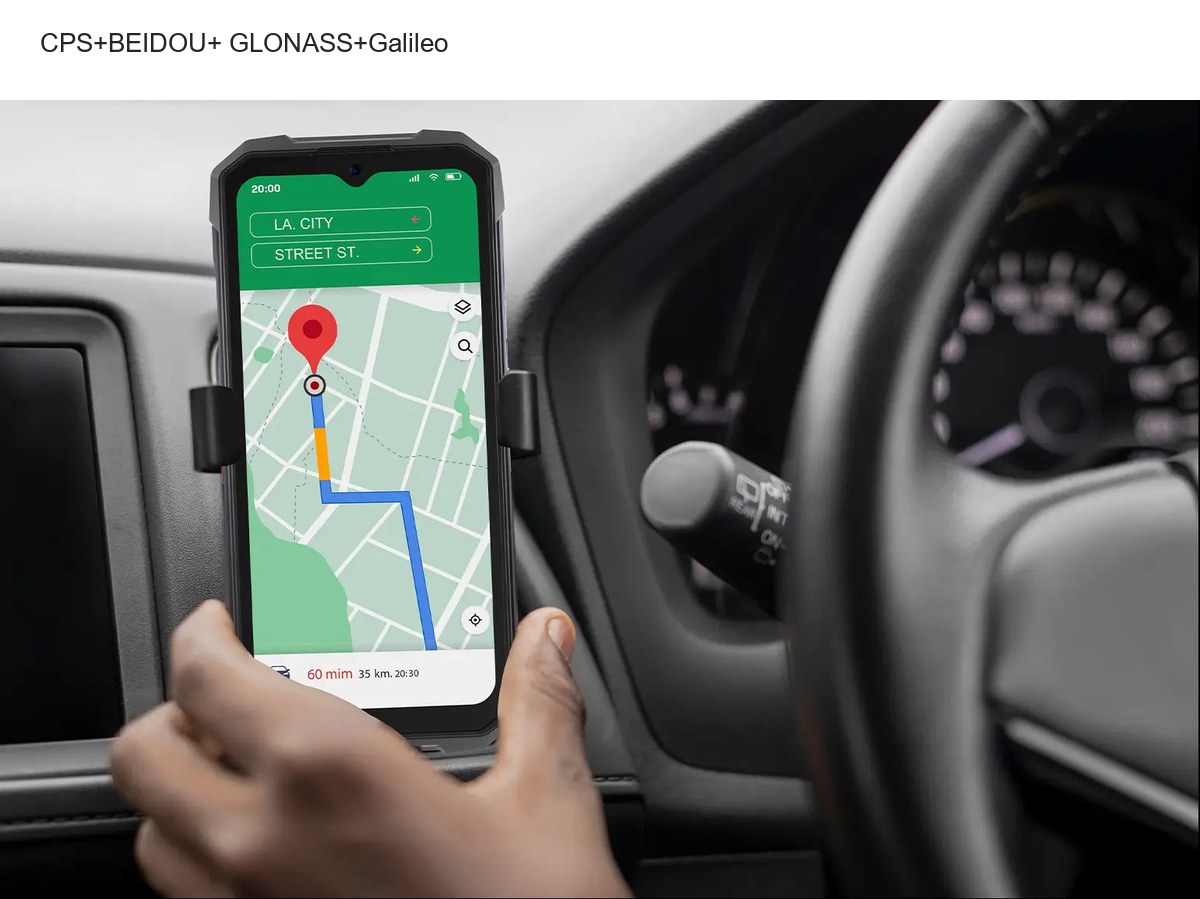 Multifunctional NFC CPS+BEIDOU+ GLONASS+Galileo Glove Mode Stay connected even in the cold with HOTWAV Hyper 7's Glove Mode. Effor - view 96
