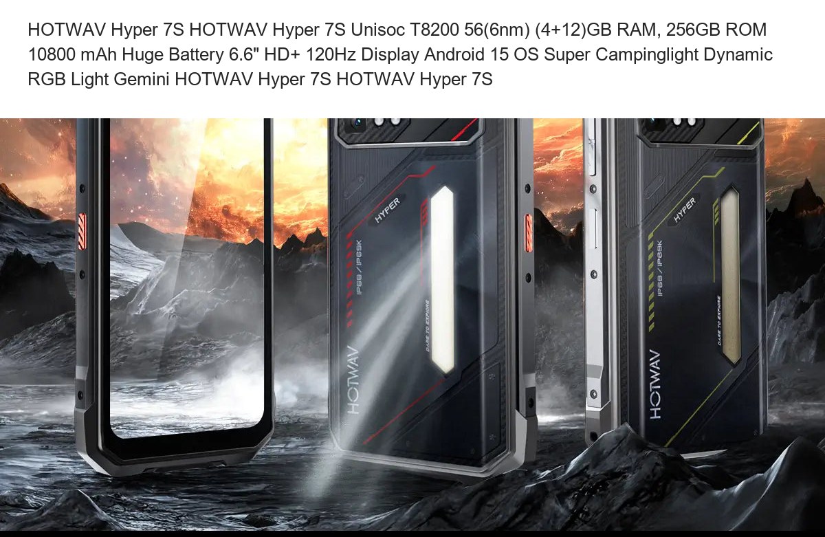 HOTWAV Hyper 7S rugged phones feature illustration 13