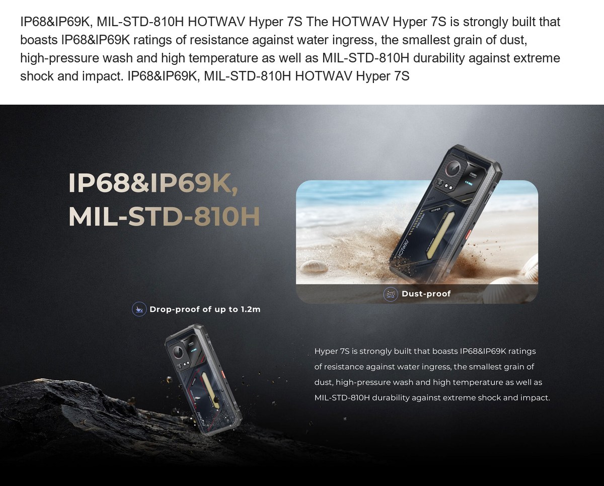 HOTWAV Hyper 7S rugged phones feature illustration 34