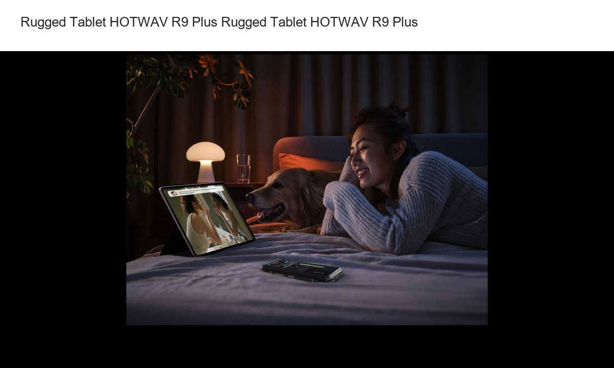 Rugged Tablet HOTWAV R9 Plus Rugged Tablet HOTWAV R9 Plus Interaction Made Fun: RGB Dynamic Light HOTWAV R9 Plus The three-color R - view 45