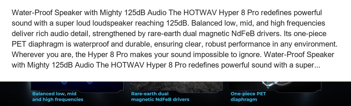 The World's First 5G Al Rugged Phone Super Loudspeaker · 125 dB Super Loudspeaker · Self-Developed AI Models: Hi Hoti & HT PhotoX - view 14