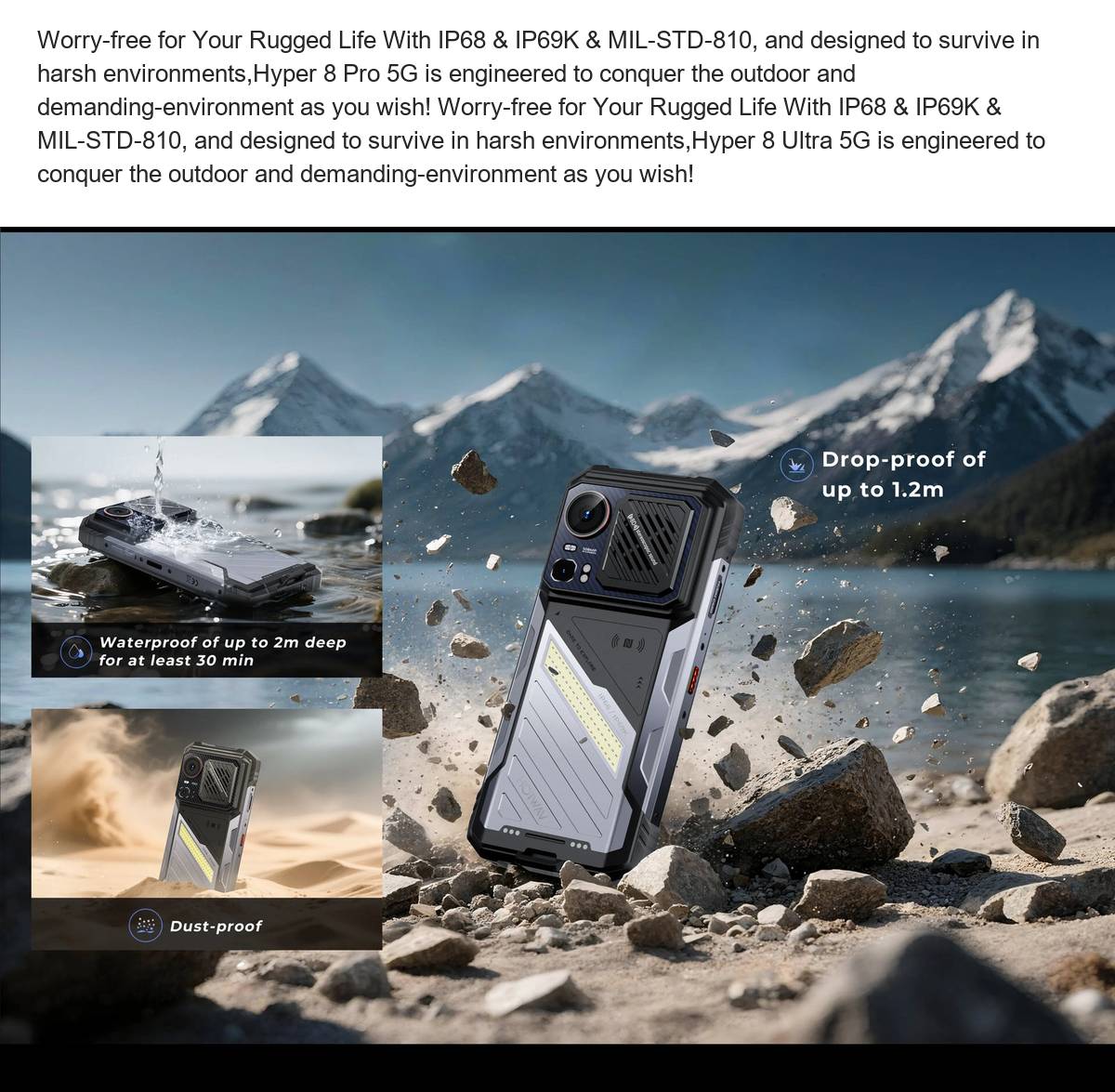 HOTWAV Hyper 8 Pro rugged phones feature illustration 28