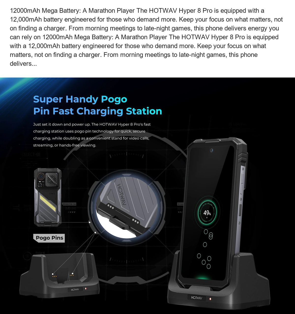 HOTWAV Hyper 8 Pro rugged phones feature illustration 46