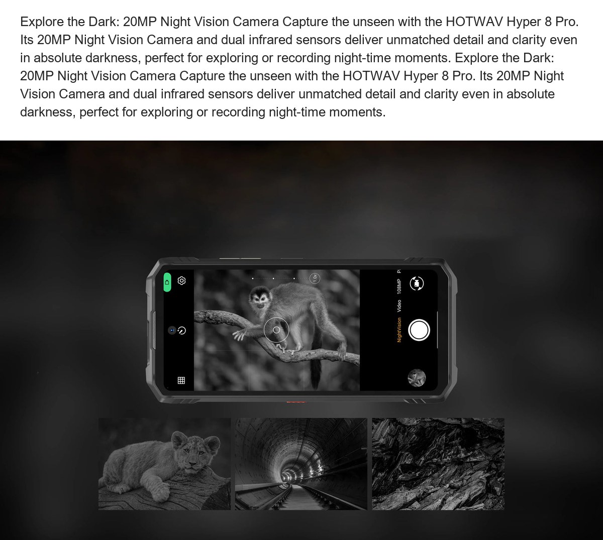 HOTWAV Hyper 8 Pro rugged phones feature illustration 70