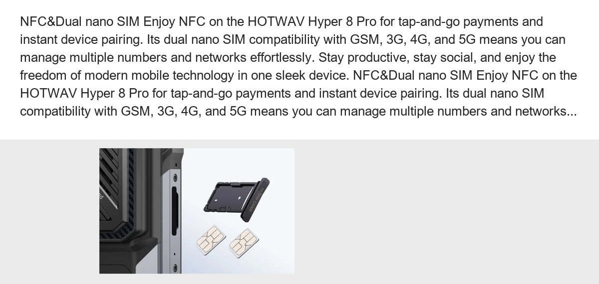 Corning® Gorilla® Glass 3 Protection The HOTWAV Hyper 8 Pro comes shielded with Corning® Gorilla® Glass 3, a trusted armor that re - view 78
