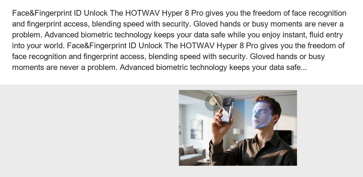 HOTWAV Hyper 8 Pro rugged phones feature illustration 79