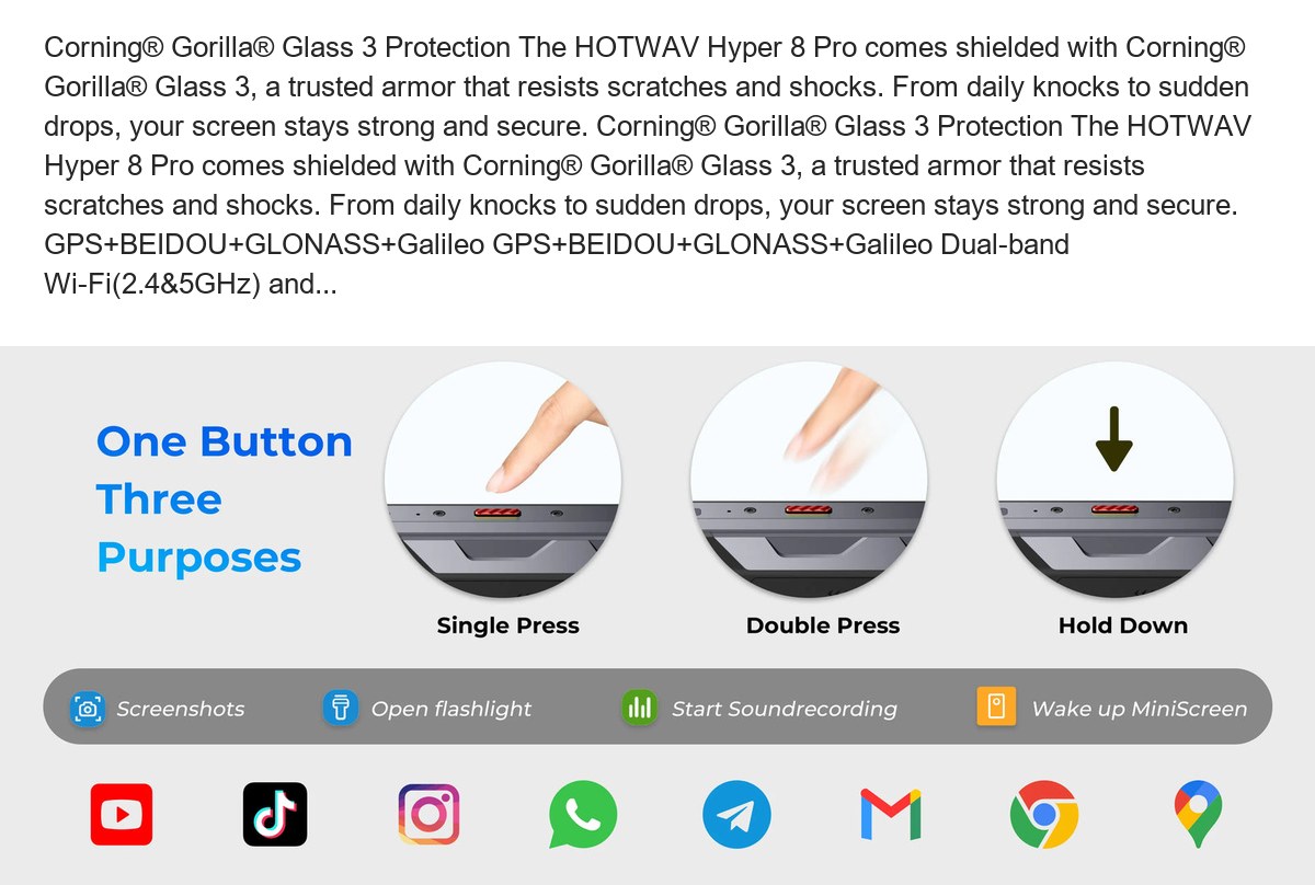 HOTWAV Hyper 8 Pro rugged phones feature illustration 82