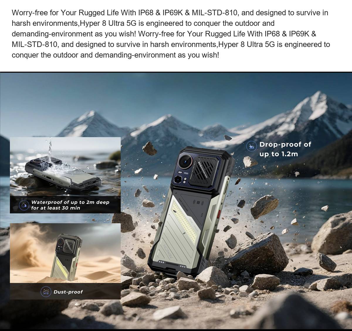 HOTWAV Hyper 8 Ultra rugged phones feature illustration 31