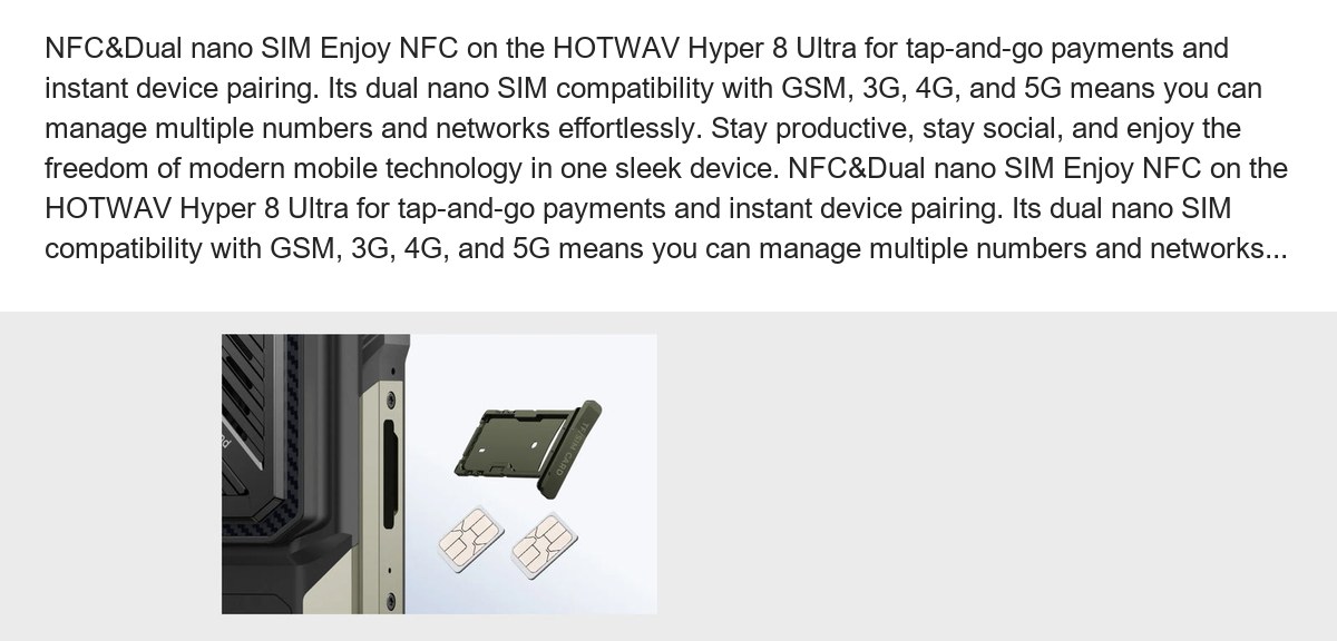HOTWAV Hyper 8 Ultra rugged phones feature illustration 82