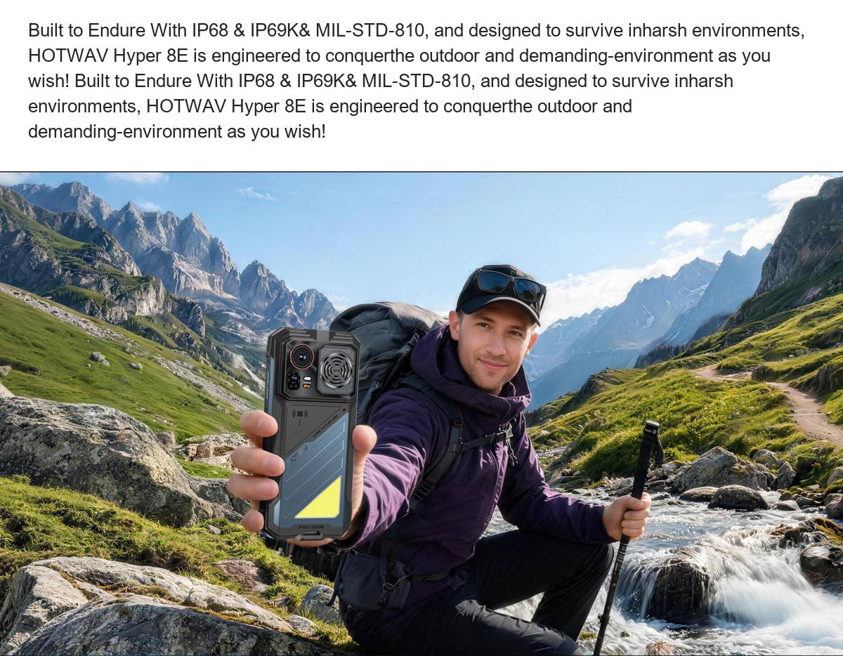 HOTWAV Hyper 8E rugged phones feature illustration 4
