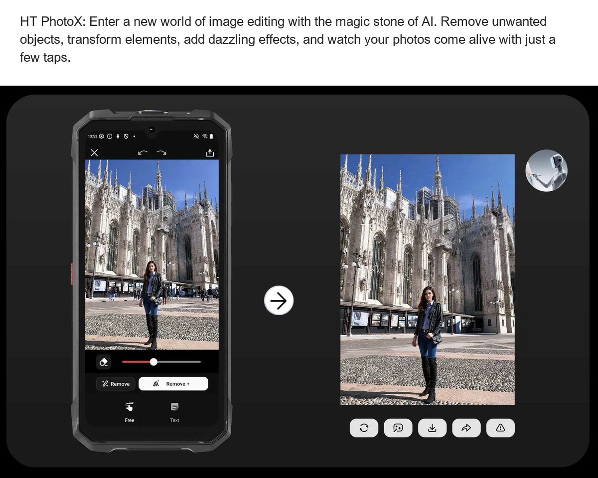 HT PhotoX: Enter a new world of image editing with the magic stone of AI. Remove unwanted objects, transform elements, add dazzlin - view 29