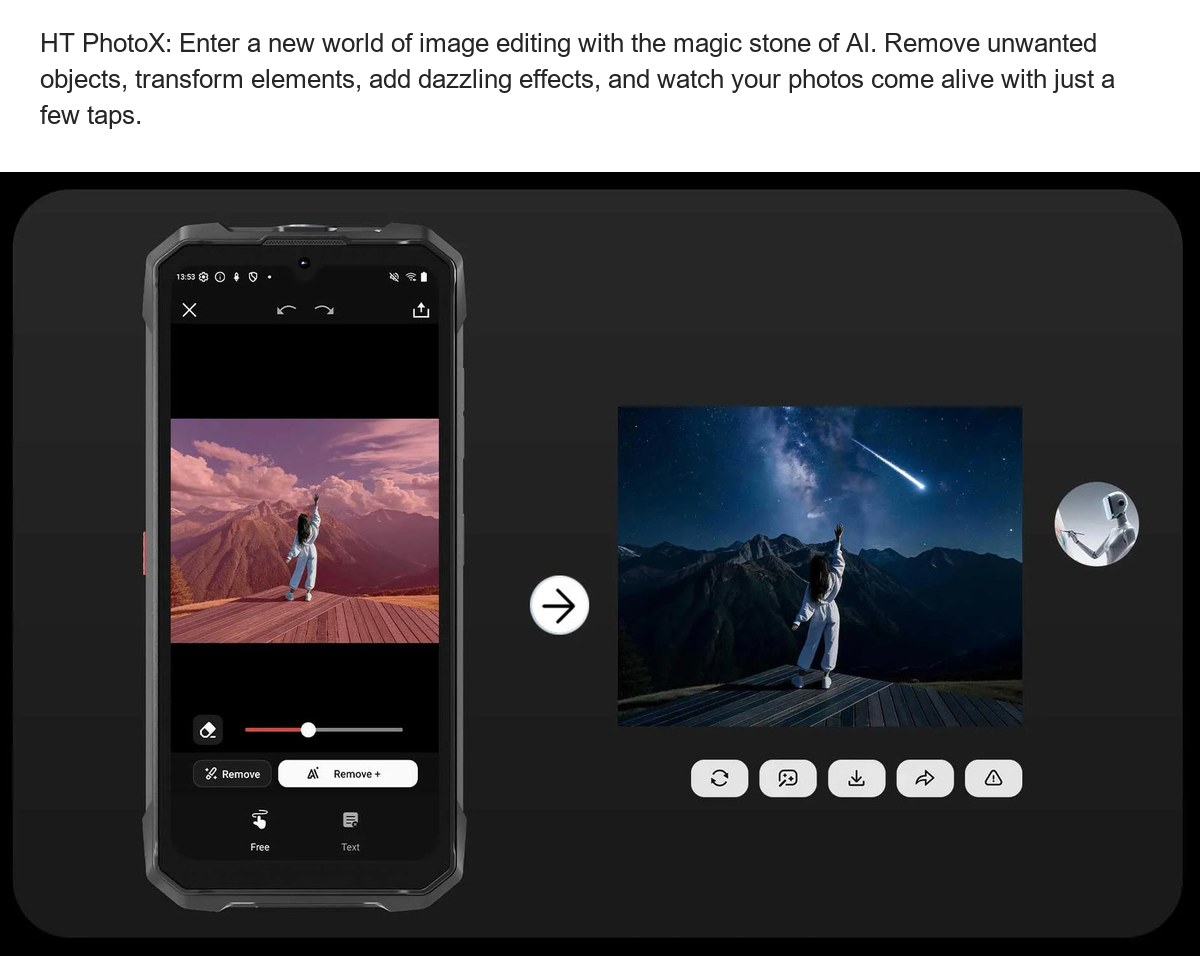 HT PhotoX: Enter a new world of image editing with the magic stone of AI. Remove unwanted objects, transform elements, add dazzlin - view 30