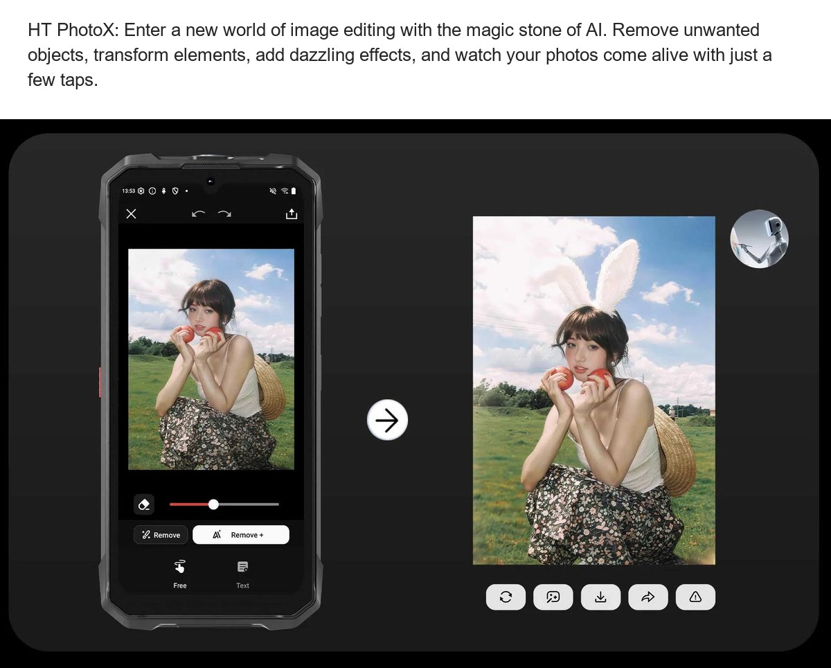 HT PhotoX: Enter a new world of image editing with the magic stone of AI. Remove unwanted objects, transform elements, add dazzlin - view 32
