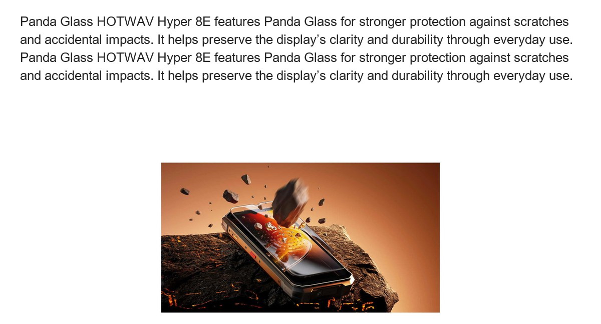 Octa-core Smart Performance That Adapts to You Driven by the UNISOC T7250 processor, HOTWAV Hyper 8E delivers reliable everyday pe - view 47