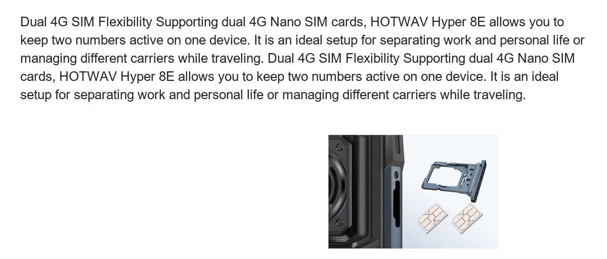 HOTWAV Hyper 8E rugged phones feature illustration 49