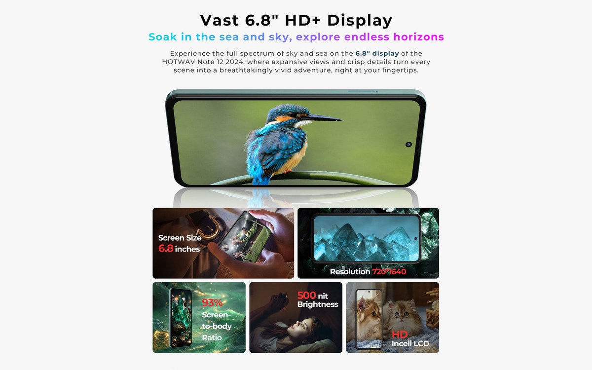 HOTWAV Note 12 2024 smartphones feature illustration 7