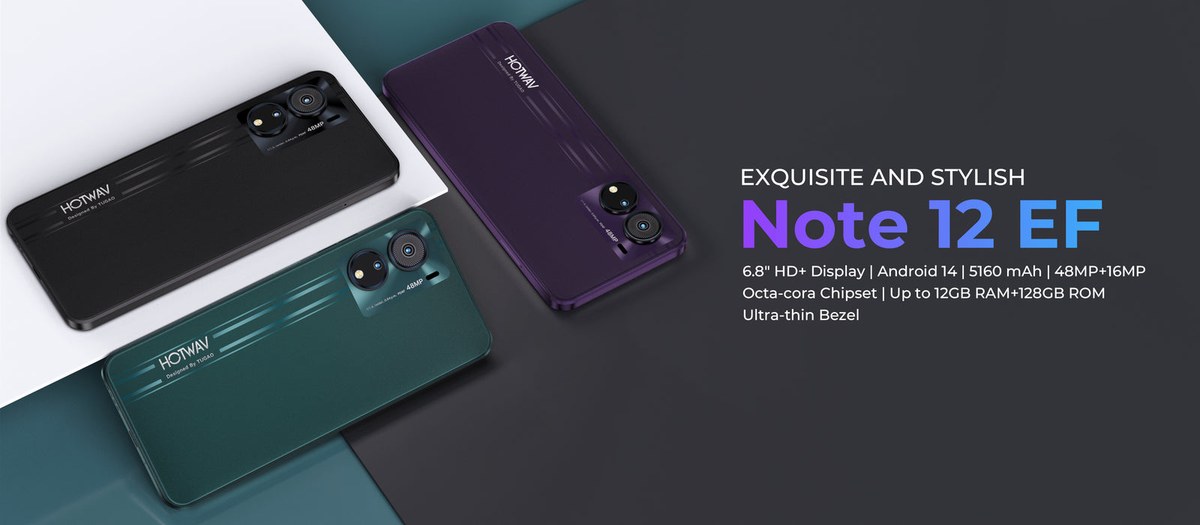 HOTWAV Note 12 EF smartphones feature illustration 1