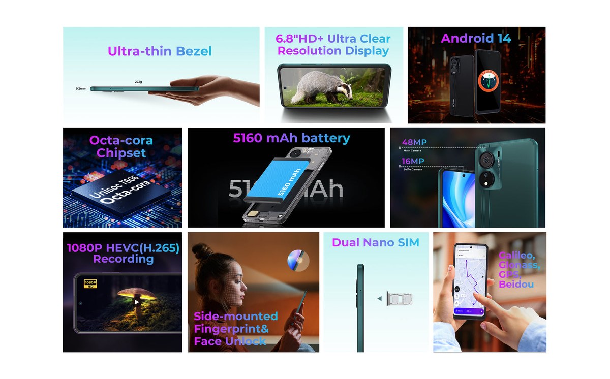 Product design and feature illustration - view 3