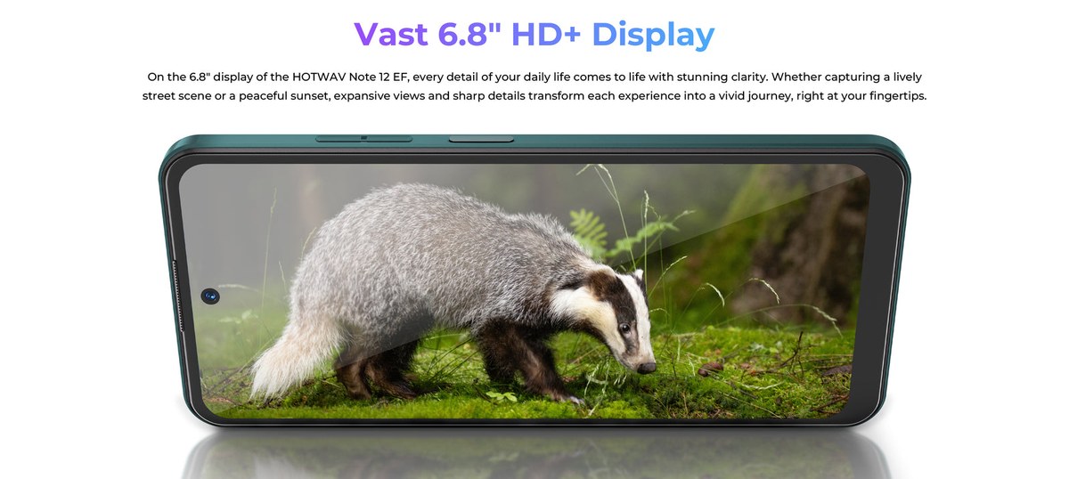 HOTWAV Note 12 EF smartphones feature illustration 10