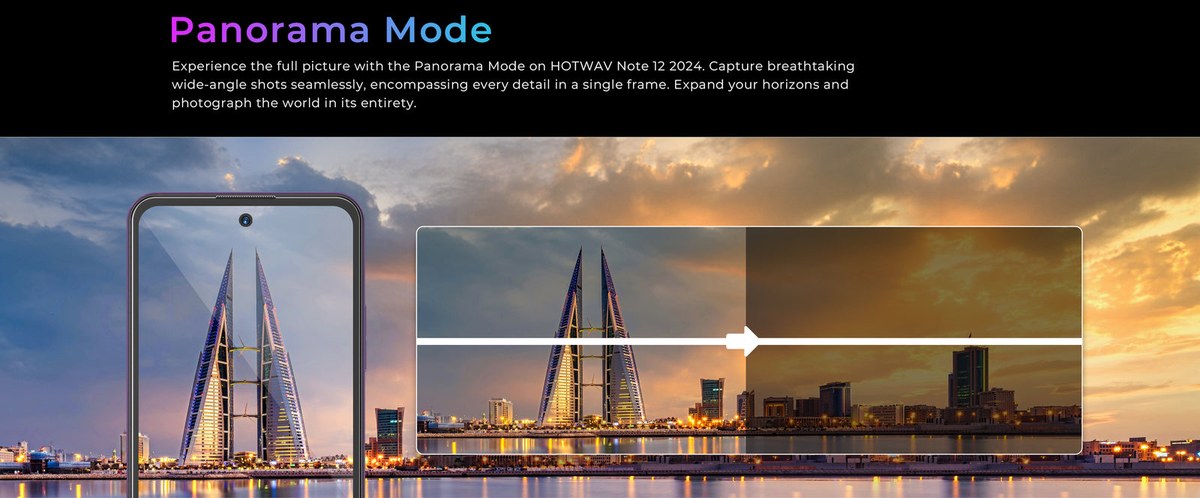 HOTWAV Note 12 EF smartphones feature illustration 28