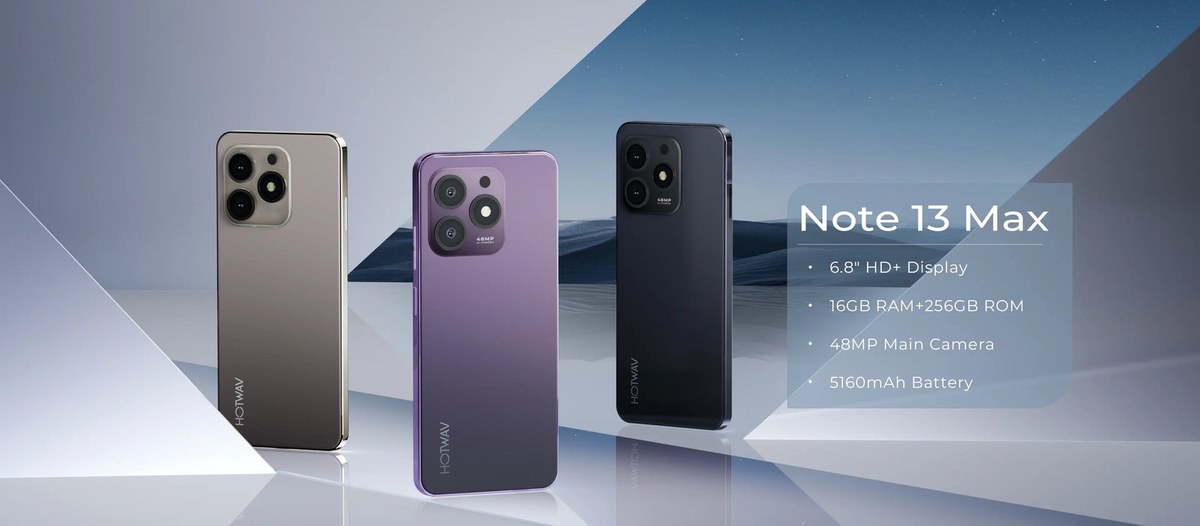 HOTWAV Note 13 Max smartphones feature illustration 1