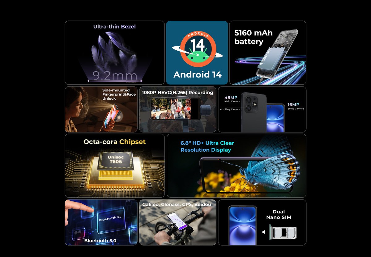 HOTWAV Note 13 Max smartphones feature illustration 4