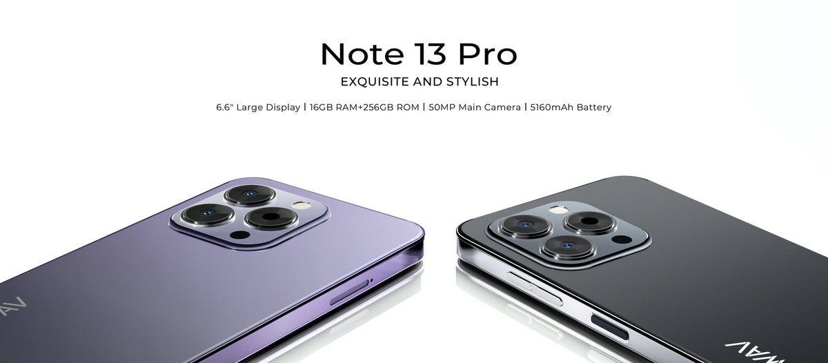 HOTWAV Note 13 Pro smartphones feature illustration 1