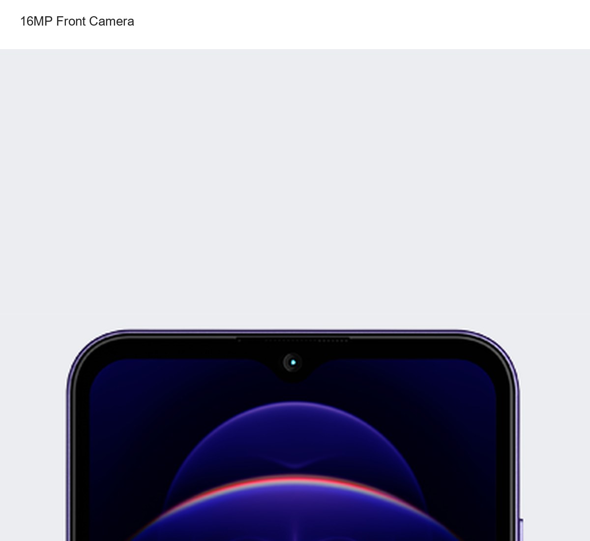 6.6" HD+ Large Display Android 13 OS Face Unlock 90Hz Dynamic Fingerprint Unlock Multi-function NFC 16MP Front Camera UNISOC T606 - view 14