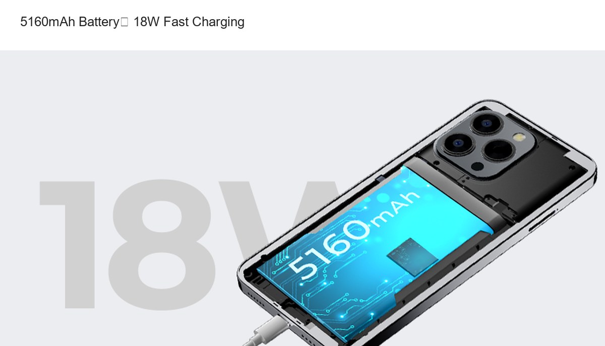 6.6" HD+ Large Display Android 13 OS Face Unlock 90Hz Dynamic Fingerprint Unlock Multi-function NFC 16MP Front Camera UNISOC T606 - view 26