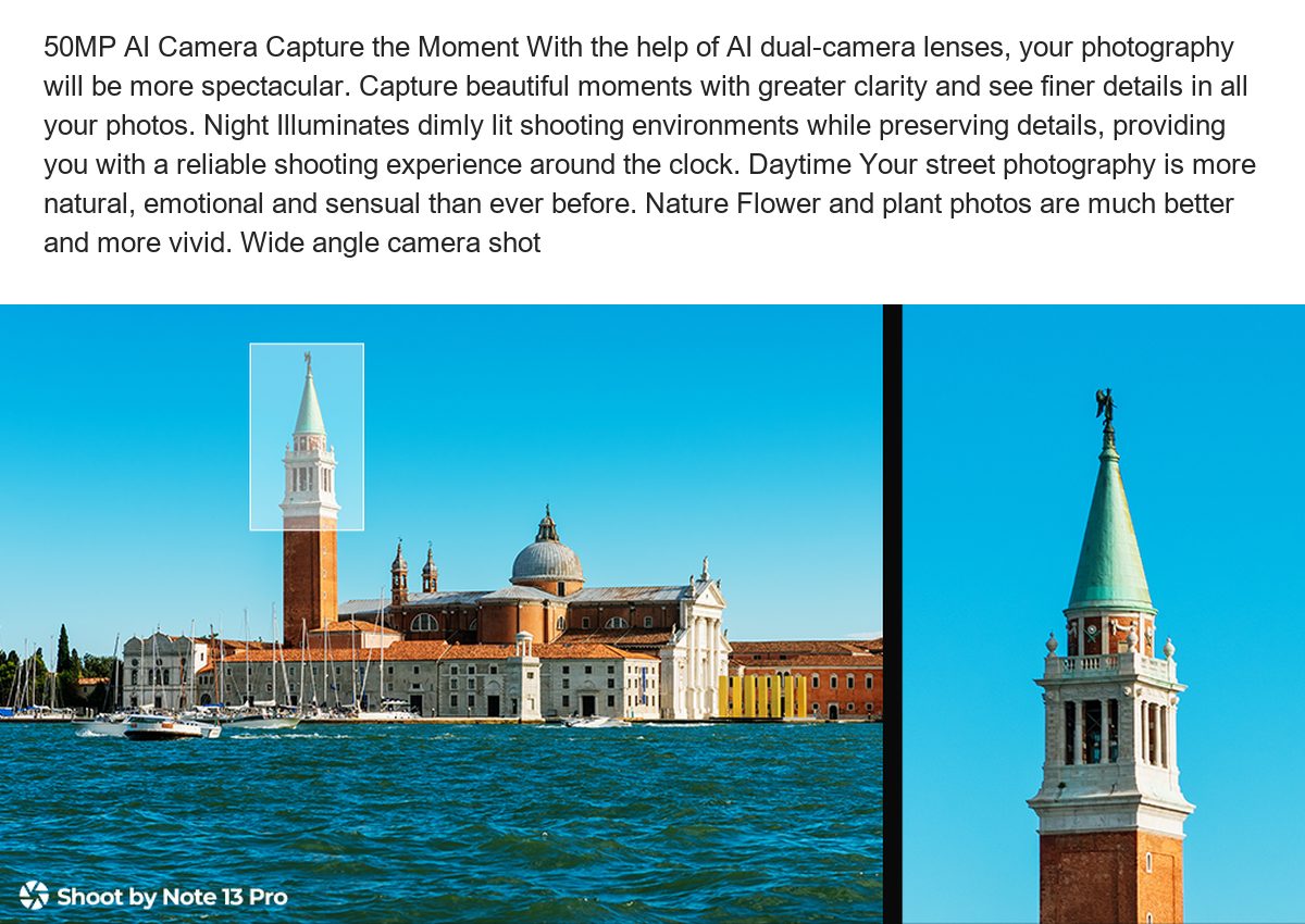 50MP AI Camera Capture the Moment With the help of AI dual-camera lenses, your photography will be more spectacular. Capture beaut - view 41