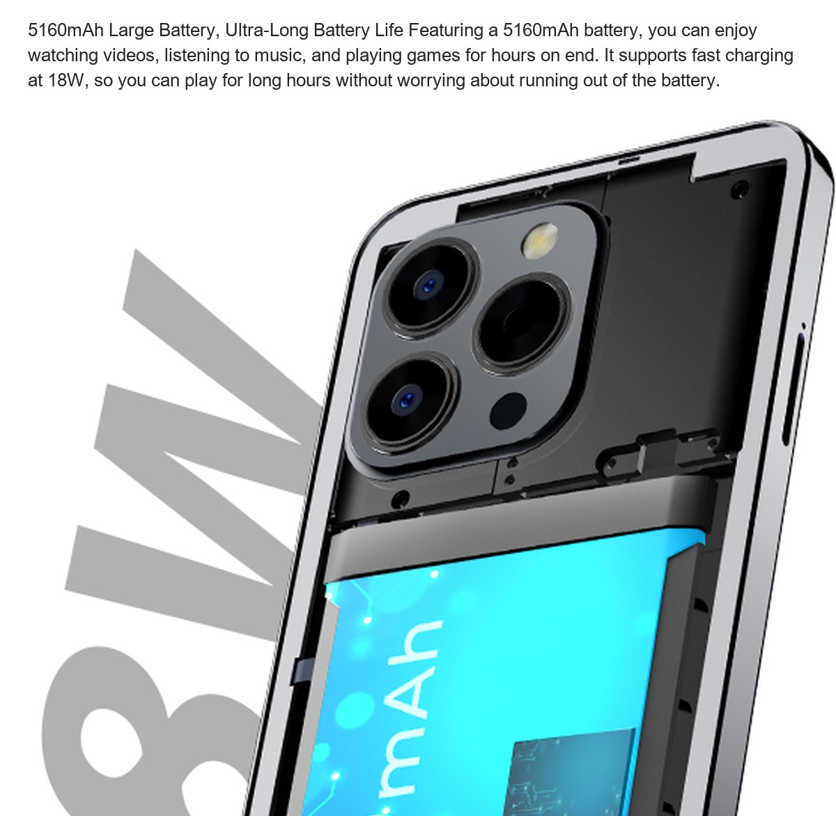 HOTWAV Note 13 Pro smartphones feature illustration 55
