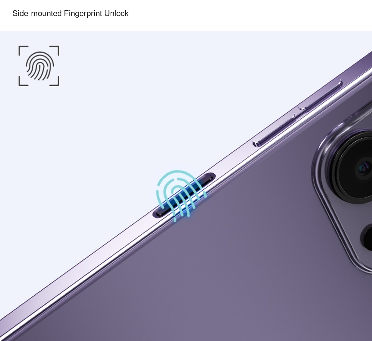 Convenient and Safe Face Unlock and side-mounted fingerprint unlock provide you with convenient and fast access to the Note 13 Pro - view 60