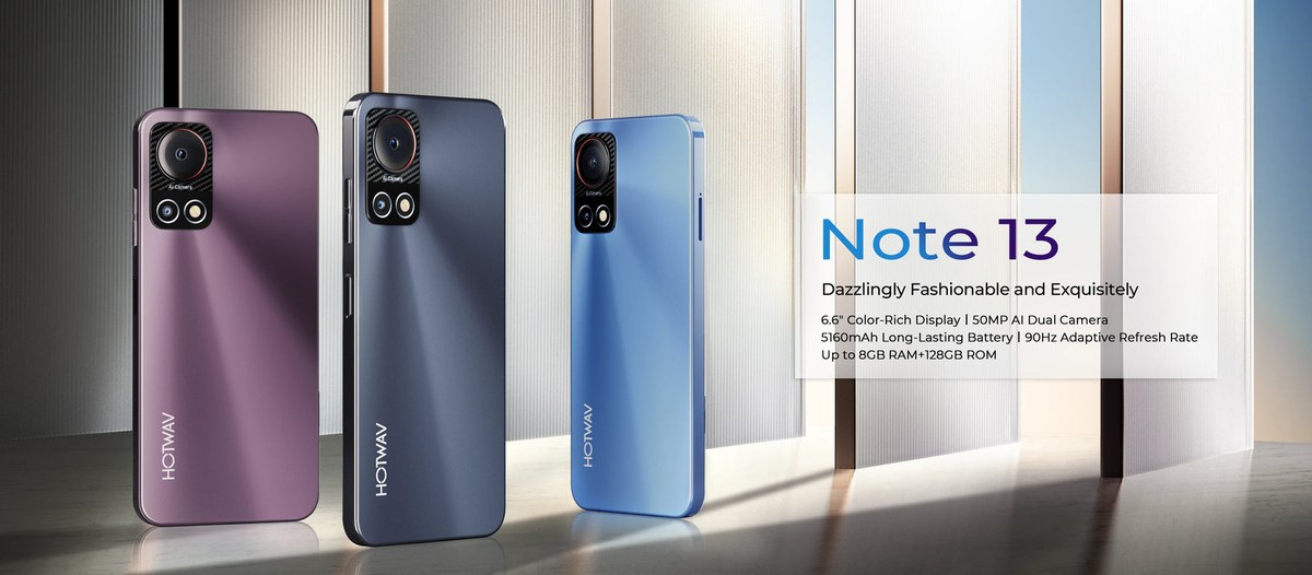 HOTWAV Note 13 smartphones feature illustration 1