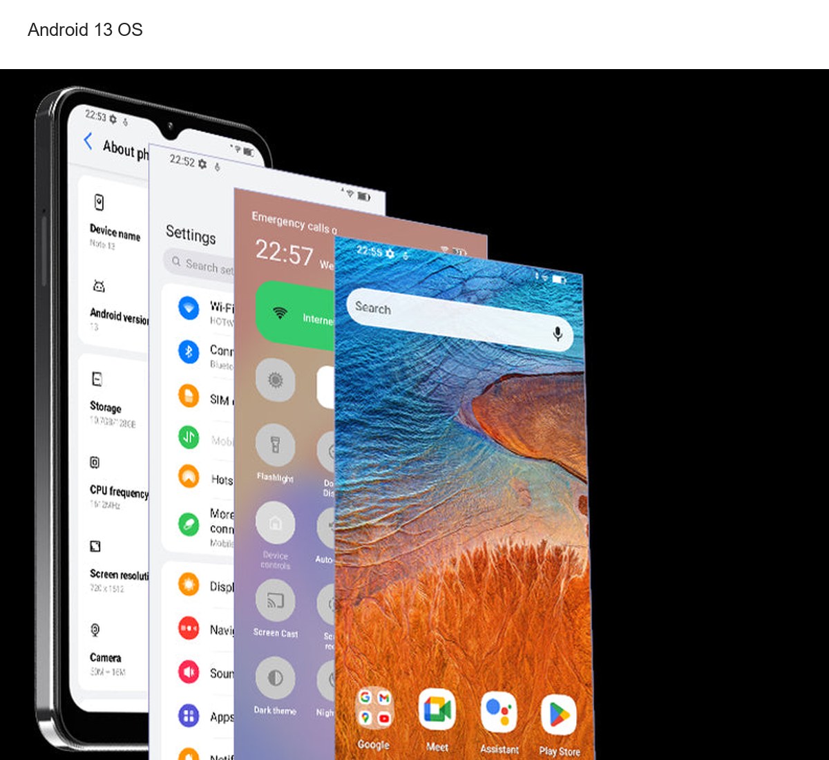 90Hz Adaptive Refresh Rate 6.6" HD+ Large Display • 50MP Rear Camera 5160mAh Battery Dual 4G SIM Up to 8GB RAM 128GB ROM Android 1 - view 12