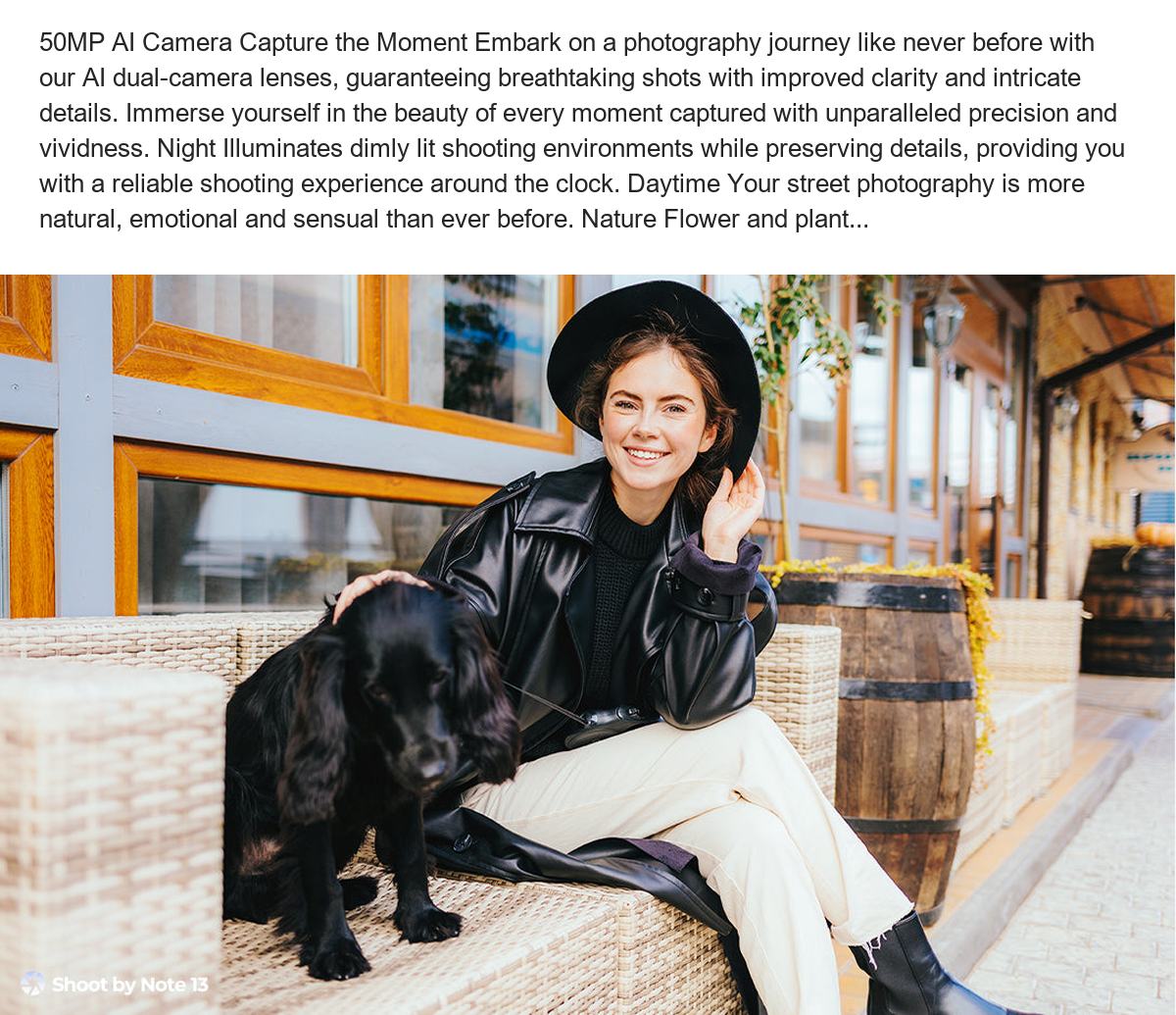 50MP AI Camera Capture the Moment Embark on a photography journey like never before with our AI dual-camera lenses, guaranteeing b - view 47